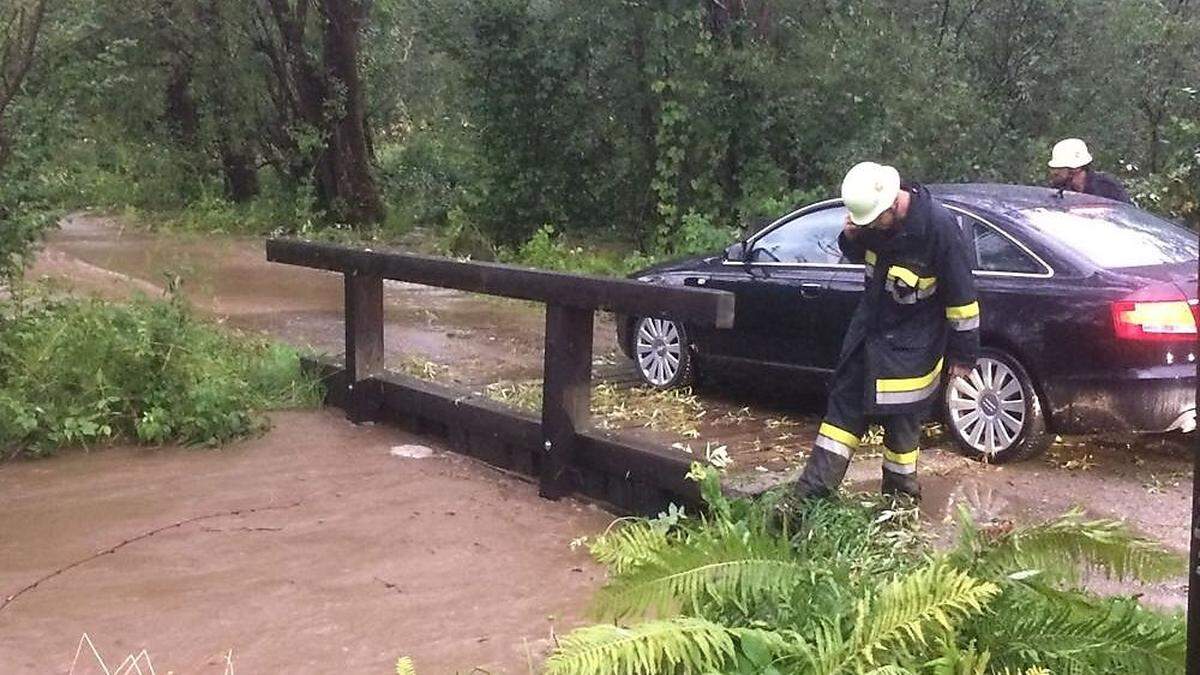 Immer wieder ist es auch zu Überschwemmungen gekommen