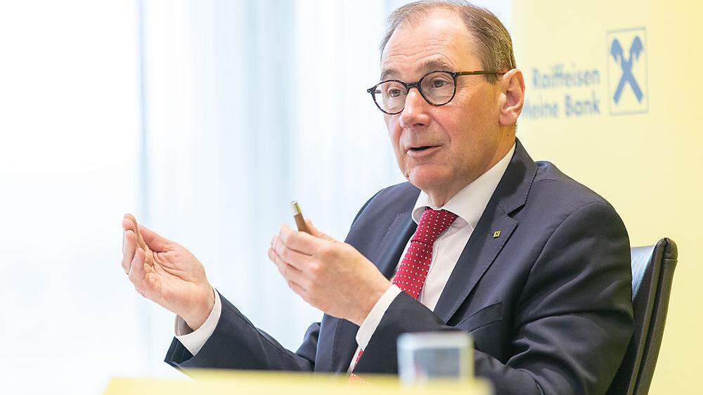 Martin Schaller, Chef der Raiffeisen-Landesbank Steiermark