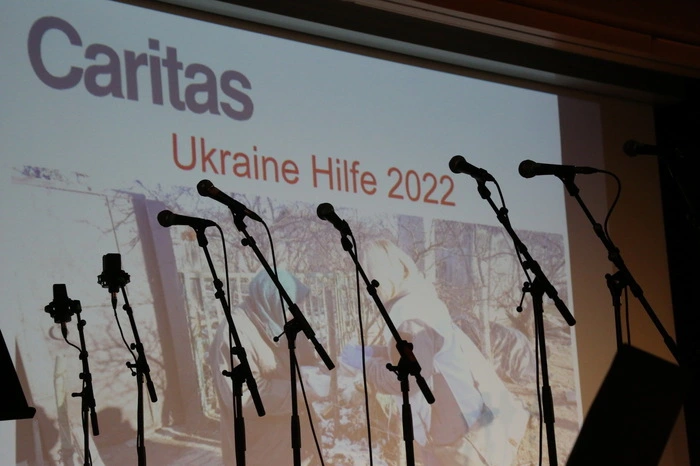 Das Motto des Abends lautete "Hilfe für die Ukraine"