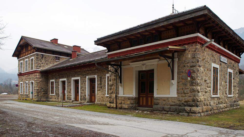 Der Neuberger Bahnhof könnte in Zukunft kulturell genutzt werden
