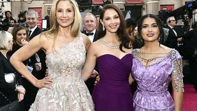 Mira Sorvino, Ashley Judd, Salma Hayek