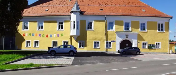 Der neue Kindergarten in Weißkirchen