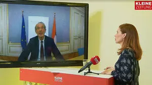Bildungsminister Heinz Faßmann im Live-Gespräch mit Redakteurin Sonja Peitler-Hasewend