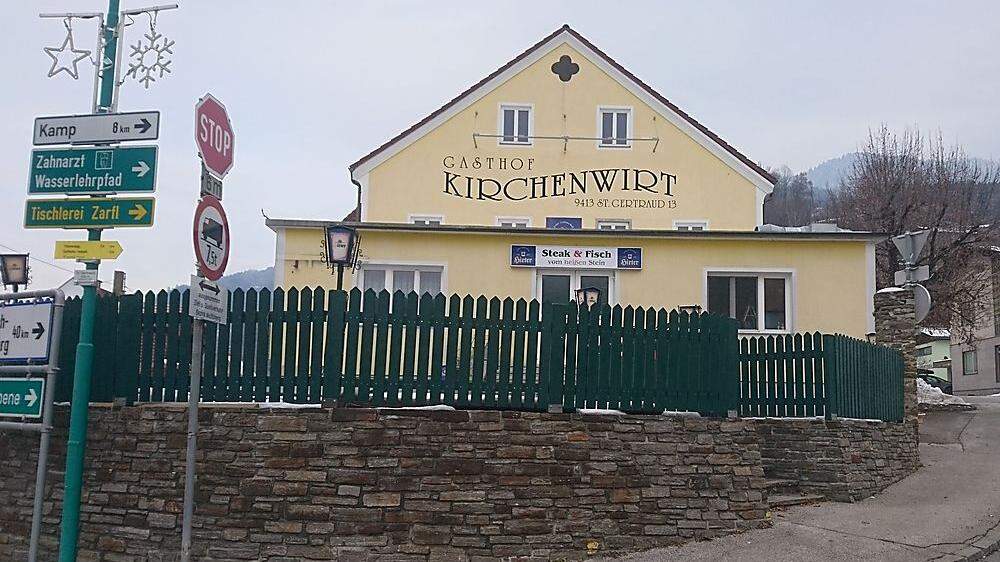 Der Gasthof Kirchenwirt in St. Gertraud ist mit 31. Dezember geschlossen
