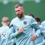 Guido Burgstaller beim Abschlusstraining mit dem ÖFB-Team