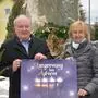 Rudolf Hofbauer und Gerlinde Perner fiebern dem Weihnachtsmarkt bereits entgegen