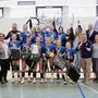 In Siegerlaune: Die Volleyballerinnen des BG/BRG Lerchenfeld holten sich erneut den Sieg im Landesfinale der Sparkassen Schülerliga