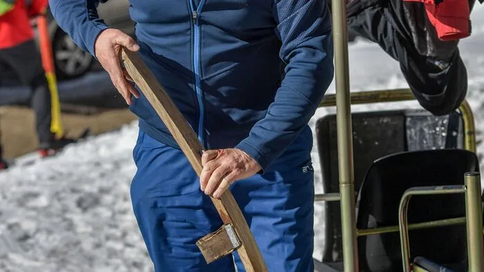 Was für ein Spaß! Albert Stückler organisierte das Fassdauenrennen auf der Koralpe.