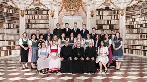 Die Maturanten 2025 des Stiftsgymnasiums Admont