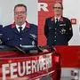 Von links: Thomas Köfer und Guido Mogy von der Feuerwehr Kappel am Krappfeld sowie Alfred Becker und Harald Raunegger von der Feuerwehr Passering