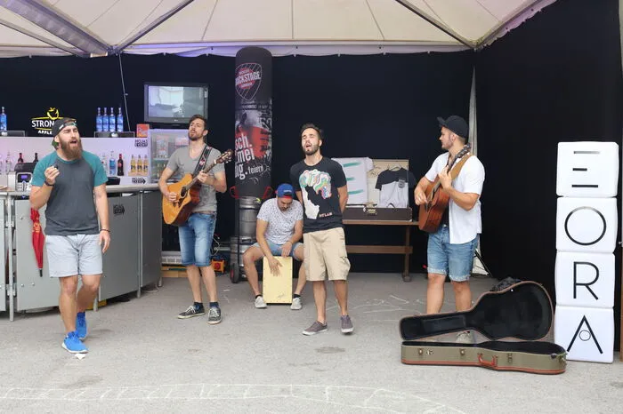 Den musikalischen Höhepunkt des dreitägigen Festivals bildete der Auftritt der Grazer Band "EORA" am Sonntagnachmittag. 