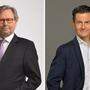 Treffen sie als Konkurrenten um die ORF-Führung gegeneinander an? Alexander Wrabetz und Roland Weißmann. 
