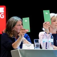 Neue, alte Stadtspitze: Elke Kahr (KPÖ) und Judith Schwentner (Grüne)
