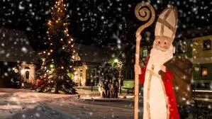 Bei Kindern heißersehnt: der Besuch vom Nikolaus 