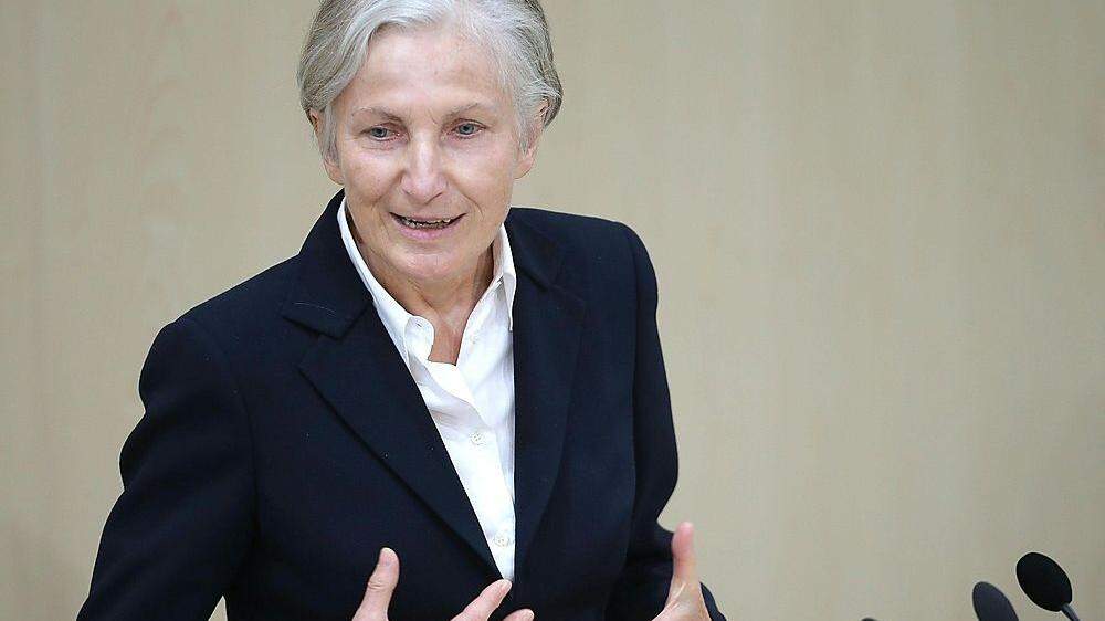 Ex-NEOS-Abgeordnete und frühere OGH-Präsidentin Irmgard Griss