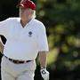 Donald Trump beim Golfen