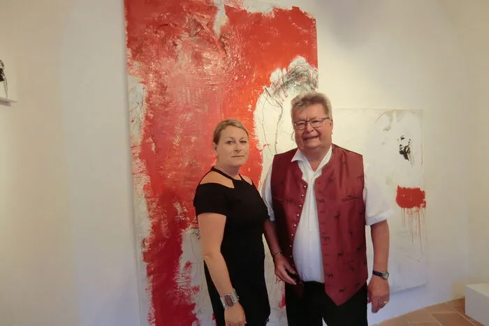 Gudrun Zikulnig gemeinsam mit Bürgermeister Gottfried Wedenig.
