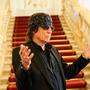 Gottfried Helnwein besichtigte die Grazer Oper im Sommer.