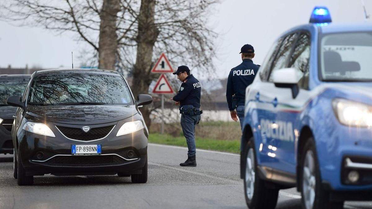 Polizeikontrollen in Italien  