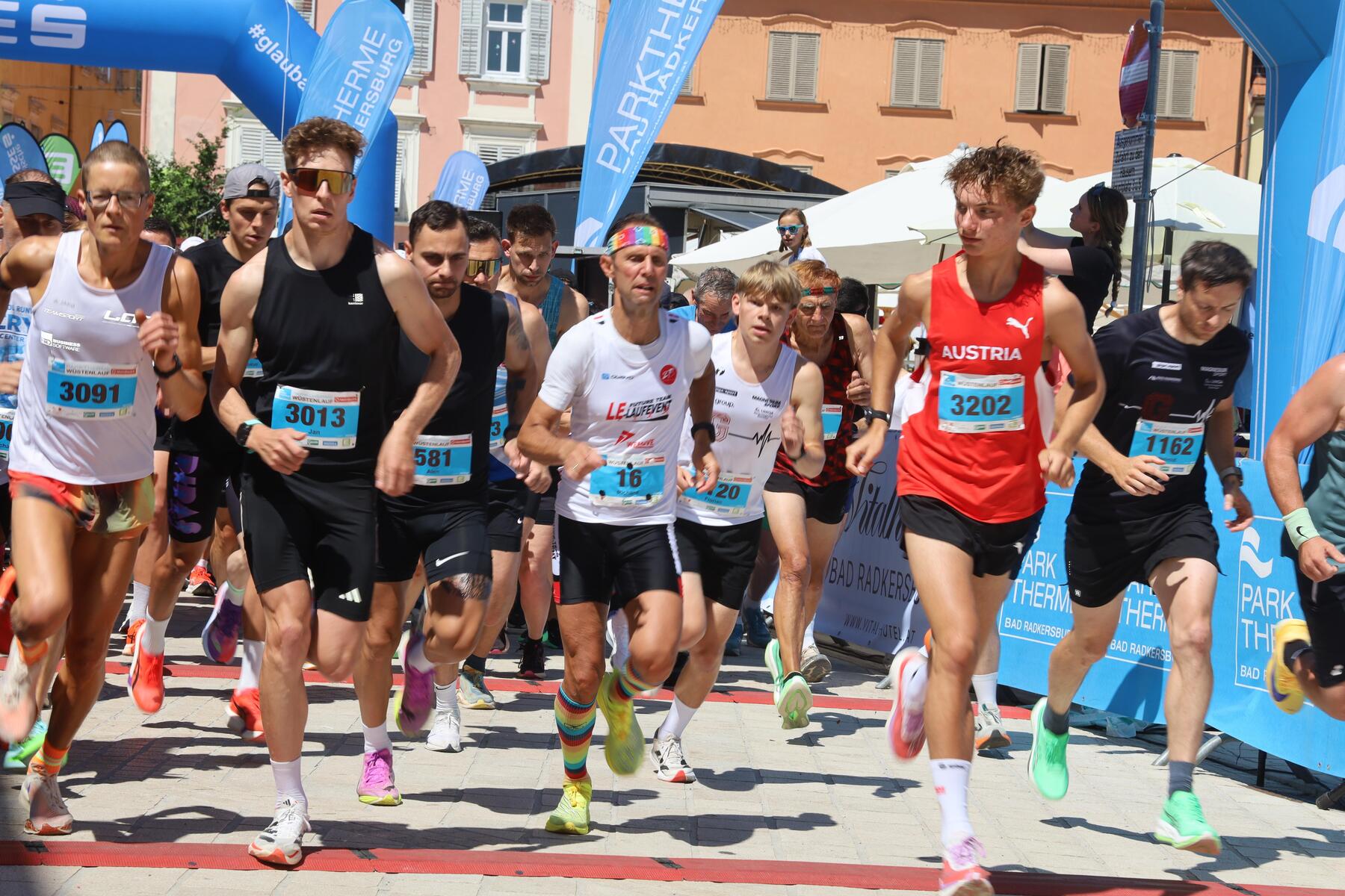 Beim 23. Wüstenlauf gingen Hunderte Laufbegeisterte an ihre 
