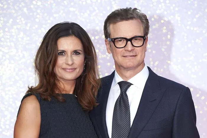 Colin Firth, er spielt Mark Darcy, kam mit seiner Frau Livia zur Premiere.