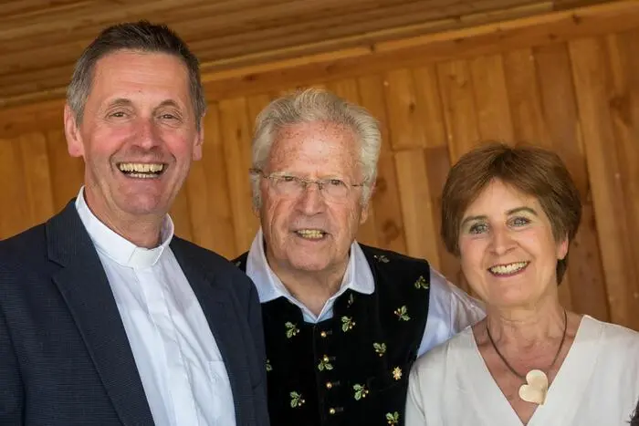 Peter Allmaier und Antonia Gössinger gratulierten