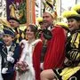 Prinzessin Hannah I., Hannah Widnig und Prinz Fidelius LXV., Roland Augustin führen den Villacher Fasching an