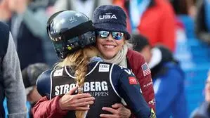 Mikaela Shiffrin und Mutter Eileen