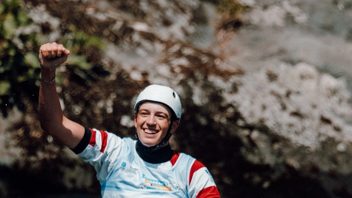 Max Steinbrenner jubelte in Skopje