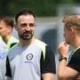 Performance-Manager Christoph Zellner (links) und Athletiktrainer Kevin Maritschnegg
