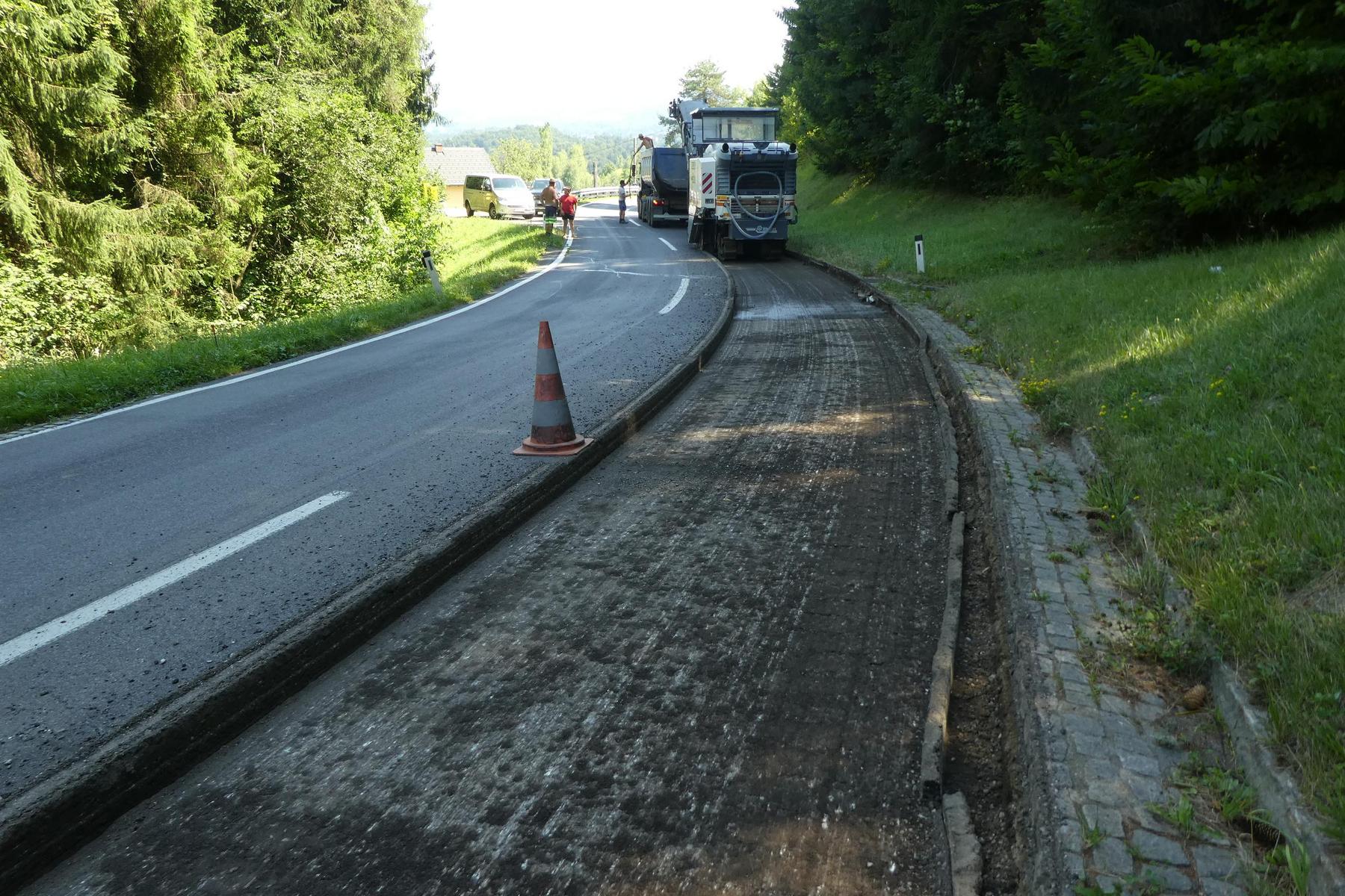Wegen Bauarbeiten: Teil der Südsteirischen Grenzstraße in Leutschach komplett gesperrt