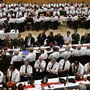 Bereichsfeuerwehrtag in der Sporthalle Markt Hartmannsdorf