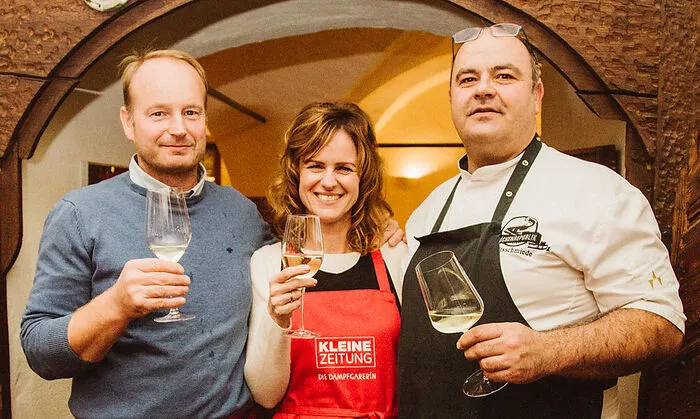 Markus Payr, Susanne Kuttnig-Urbanz und Gerhard Satran