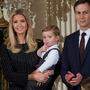 Ivanka Trump mit Sohn Theodore und Ehemann Jared Kushner