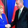 Angela Merkel und Recep Tayyip Erdogan 