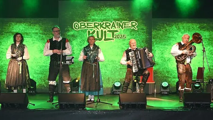 Oberkrainer Kult 2024 vermochte die Zuschauer zu begeistern
