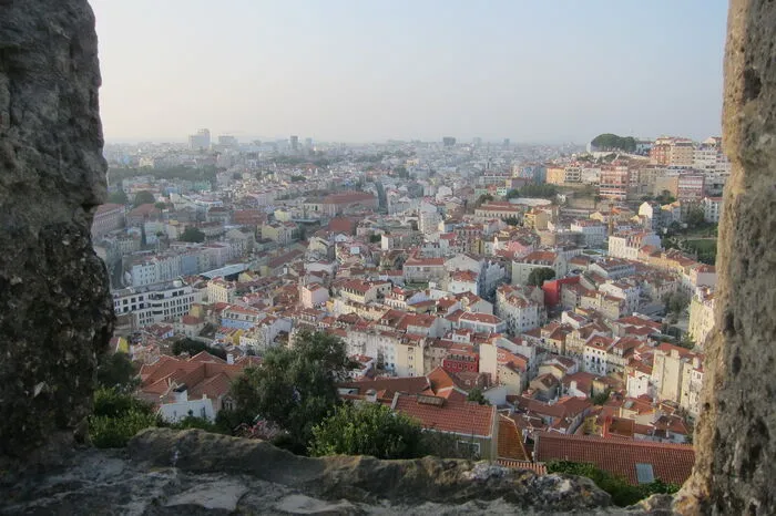Blick auf die Altstadt von der sehenswerten Burg aus
