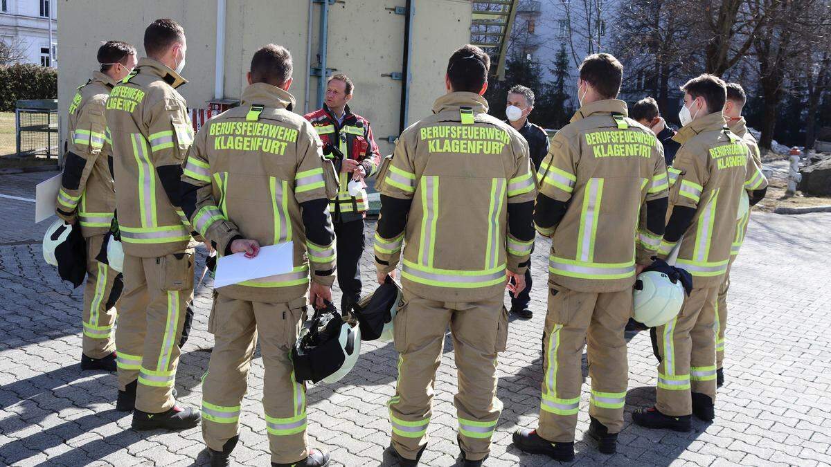 Die Berufsfeuerwehr Klagenfurt sucht neues Personal