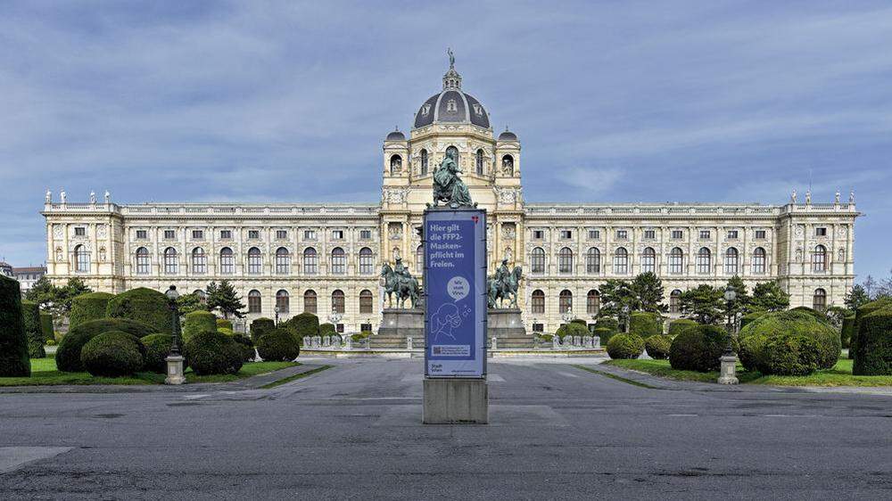 Das Naturhistorische Museum Wien sperrt am 3. Mai auf