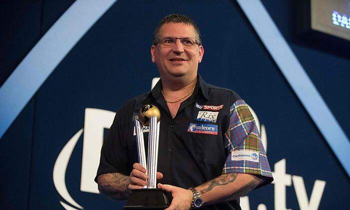 Gary Anderson musste sich mit Platz zwei begnügen