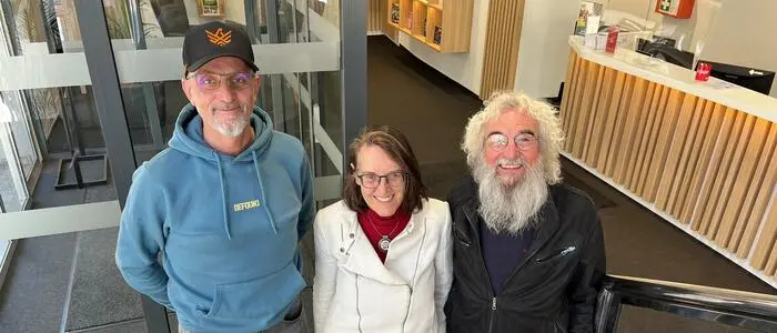 Gerhard Bichler, Christa Leodolter und Reimund Nentwig-Leodolter