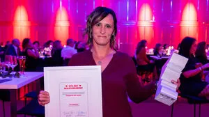 Die Auszeichnung "Pflegerin des Jahres" wurde Eva Stubinger zuteil