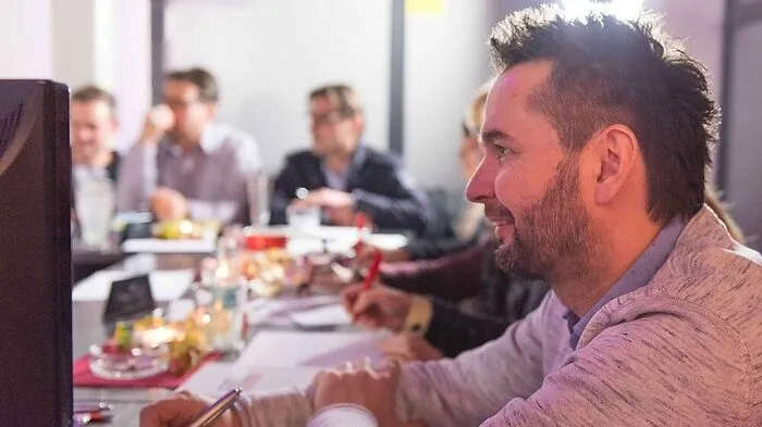 Tourismusverband-Obmann Daniel Ramsbacher in der Jury