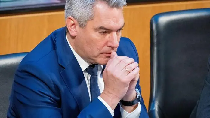 Karl Nehammer tritt zurück. Seit Dezember 2021 war Nehammer Bundeskanzler, seit Mai 2022 ÖVP-Chef.