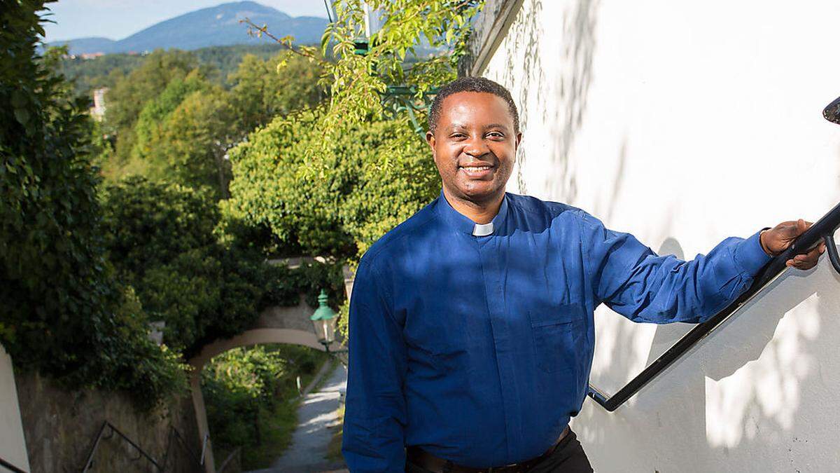 Besonders die Weizbergkirche hat es dem gebürtigen Burunder Deogratias Ntikazohera angetan