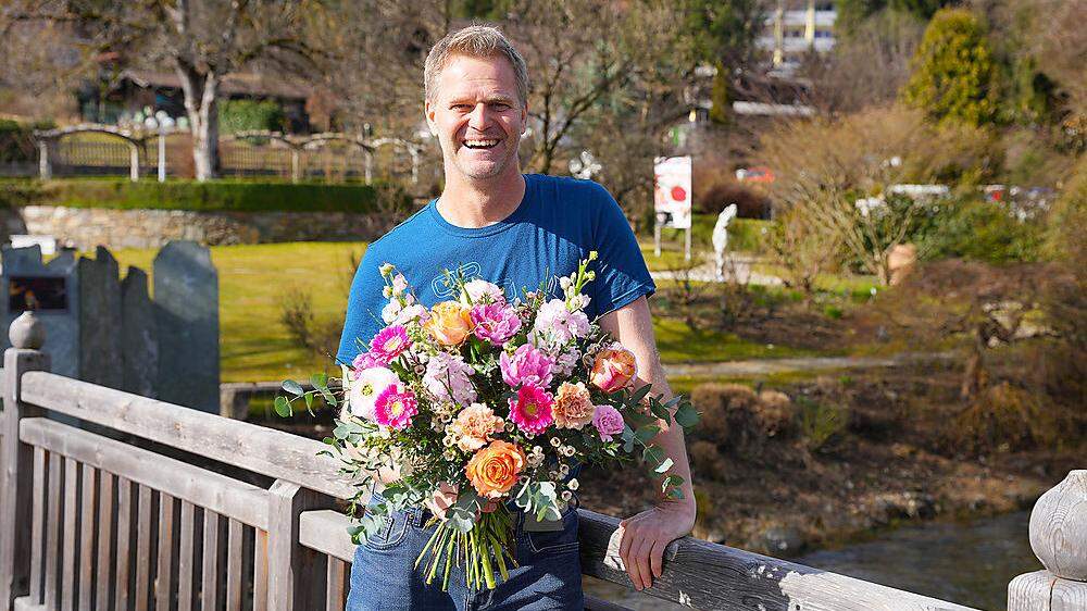 Karl Winkler führt in dritter Generation Garten und Floristik Winkler in Seeboden