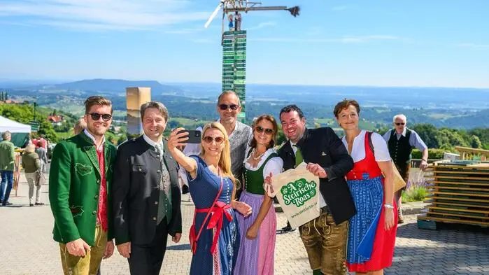 Die Gemeinde Kitzeck im Sausal verwandelte sich am Samstag, 15. Juni 2024, in ein riesiges Festgelände