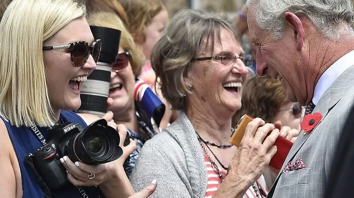 Entspannter Besuch: Prinz Charles