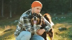 Michael Perdacher und Bruno trifft man so gut wie immer zusammen an