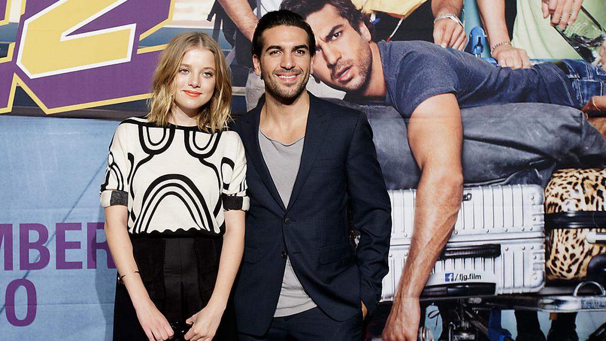 Stars in &quot;Fack Ju Göhte&quot;: Jella Haase und Elyas M'Barek 